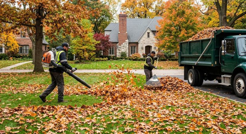 Autumn Leaf Removal in Ventura County, CA
