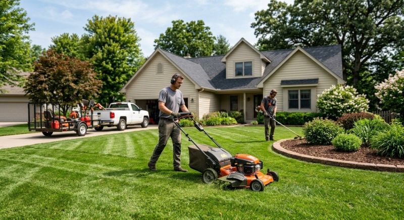 Routine Lawn Maintenance in Bowie, MD