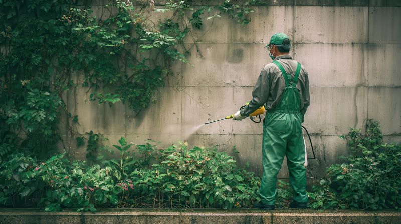 Slope Weed Control in Rockwall, TX