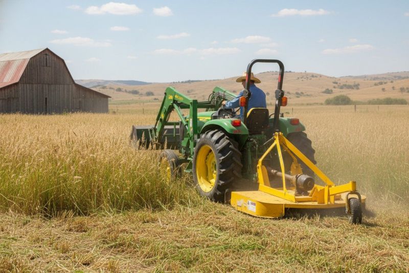 Bush Hog Mowing in Calvert County, MD
