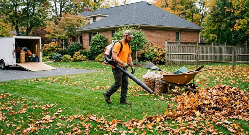 Fall Lawn Cleanup Service in Ventura County, CA