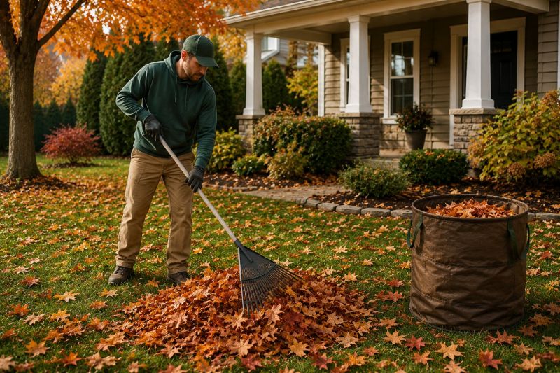 Fall Lawn Cleanup Service in Ventura County, CA