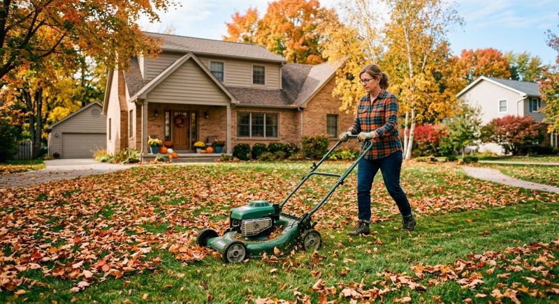Fall Mowing in Bowie, MD