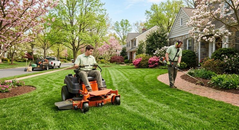 Lawn Mowing in Bowie, MD