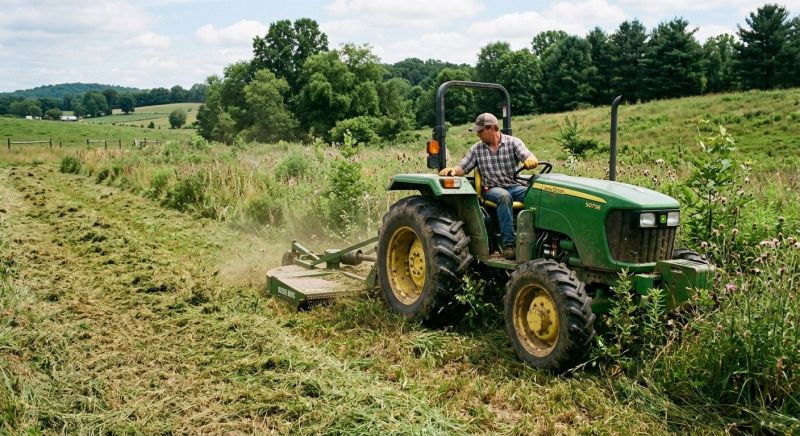Pasture Mowing in Calvert County, MD