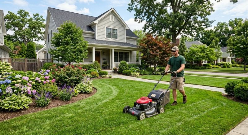 Residential Yard Mowing in Bowie, MD