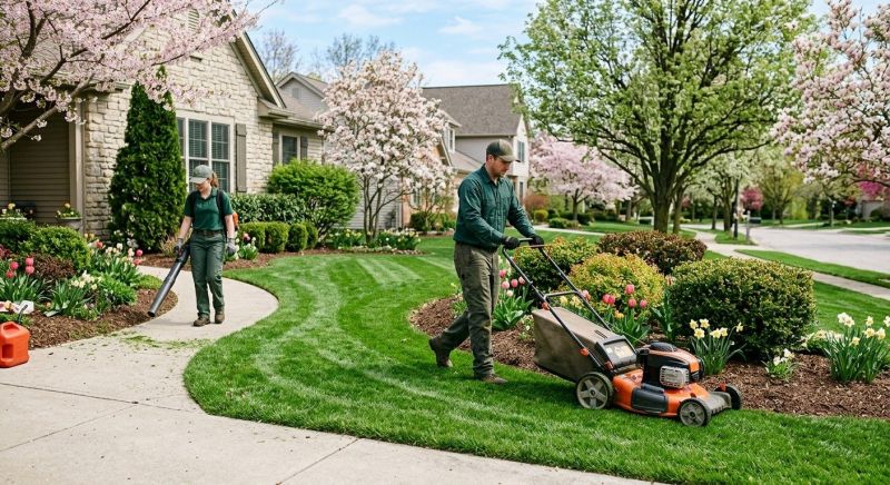 Spring Lawn Care in Bowie, MD
