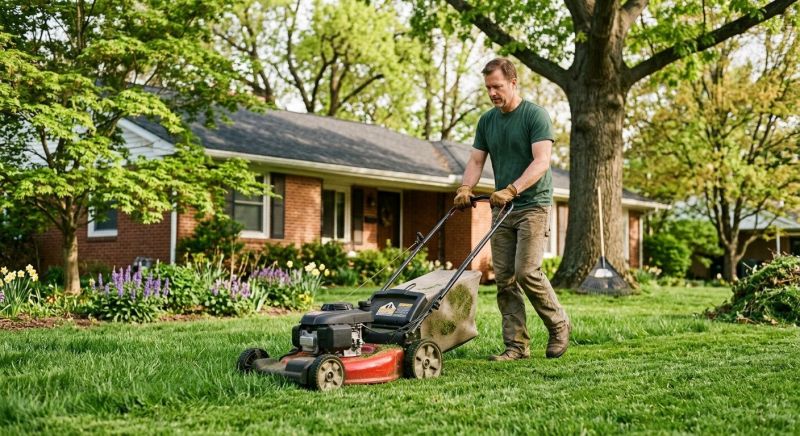 Spring Lawn Cleanup in Ventura County, CA