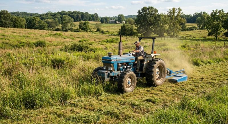 Tractor Mowing in Waldorf, MD