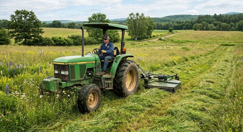 Tractor Mowing in Waldorf, MD
