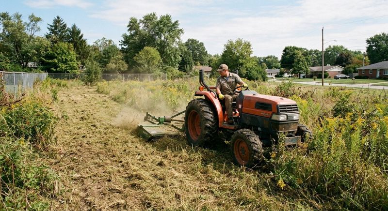 Vacant Lot Mowing in Calvert County, MD