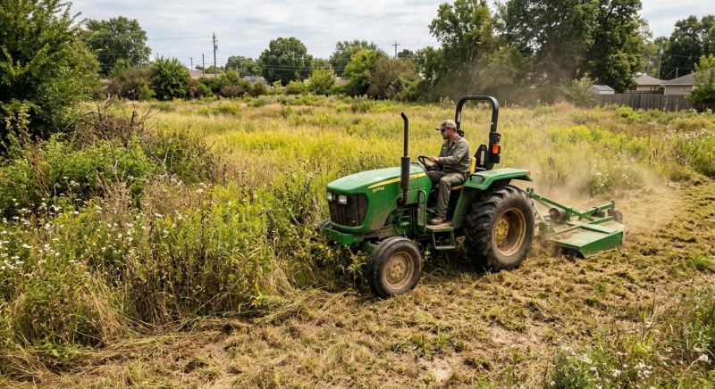 Vacant Lot Mowing in Calvert County, MD