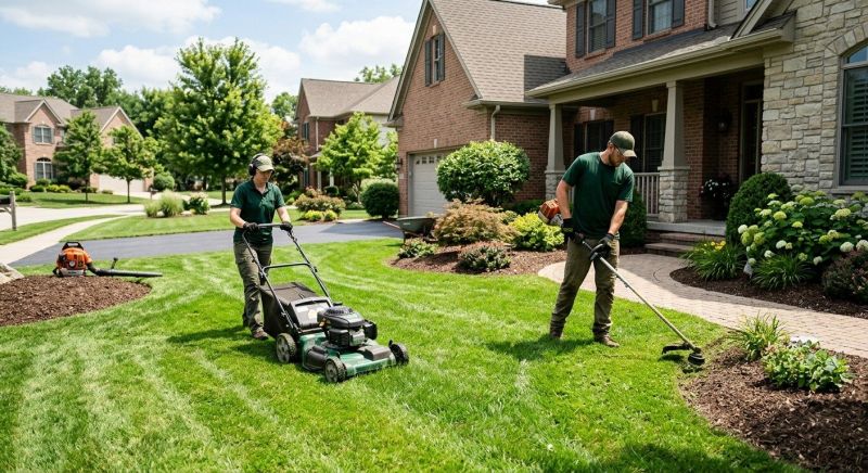Weekly Lawn Maintenance in Bowie, MD
